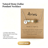Collier pendentif en pierre naturelle concassée avec motifs des 12 constellations, chaîne de clavicule en acier inoxydable avec perles de pierre brute, bijoux pour femmes