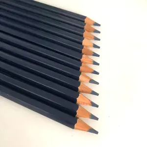 Pensil Warna Kayu Poplar Alami Grosir, Set Pensil Warna Faber untuk Seniman