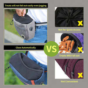 Outdoor <b>Dog</b> Training Snack <b>Bag</b> New Waterproof Waist <b>Bag</b> Walking Tool Linen Nylon Cotton Material Pet Training Tool - Product Image 6