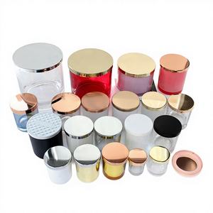 Оптовая продажа на заказ металлическая крышка для свечи стеклянная банка - Product Image 1
