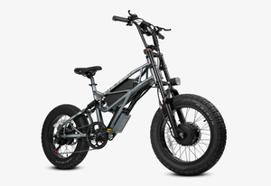 Bicicleta Eléctrica Scorpio para Adultos, 80 Millas, 33 MPH, Cuadro de Aluminio, Batería de Litio 48V 20Ah, Llantas Anchas - Product Image 4