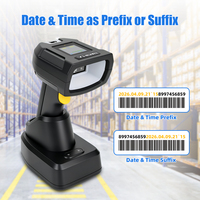 Lecteur de codes-barres 2D industriel OEM robuste, résistant aux chutes de 3 m, lecteur de codes QR sans fil pour applications de codes DPM métalliques et gravés