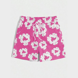 2025 Trendy Luxury Designer High Quality Outdoor Fashion Worsted Solid <b>Elastic</b> Waist Eco-Friendly Breathable Shorts for Men - Product Image 6