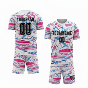 Conjuntos de camisetas de fútbol, ropa de fútbol por sublimación para camisetas de fútbol de práctica para hombres, ropa deportiva de fútbol personalizada, uniforme de equipo de fútbol - Product Image 1