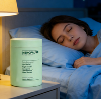 Vitamines en gommes pour la ménopause |   60 Gummies véganes |   Complément alimentaire pour les bouffées de chaleur, les sueurs nocturnes et le soutien de l'humeur