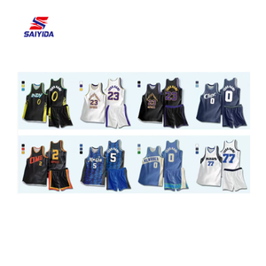 Jersey tasarımları dahil yüksek kaliteli kırmızı ve siyah basketbol üniforma setleri OEM hızlı teslimat - Product Image 5
