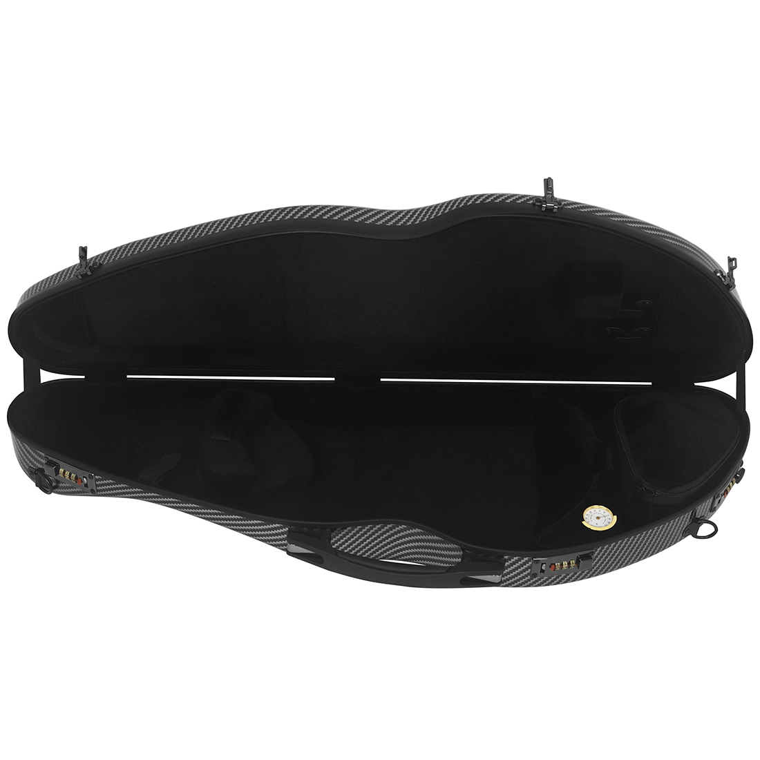 IRIN Carbon Fiber Violin Hard Case Backpack with Coded Lock