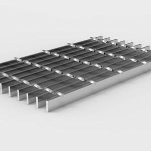 פלטפורמה תעשייתית מותאמת אישית ניקוז ריצוף נירוסטה grating חוזק גבוה ללא החלקה אש עמיד אוויר מודרני - Product Image 4