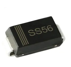 20 개/몫 60V 5A SMD 쇼트 키 다이오드 DO-214AC SS56 SR560