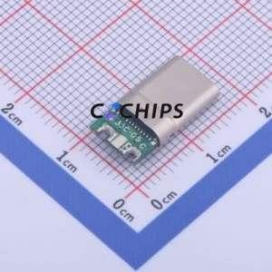 U261-2422N-4B0177 USB Connector Connector ( Connector Type: Type-C )( Gender: Male )( Number of Contacts: 24P ) - Product Image 2