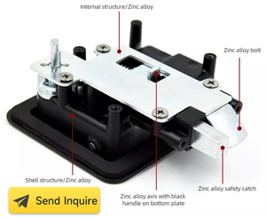 RV Class C Motorhome Camper Khóa Cửa Thiết Lập Karavan Kilit Xe Tải Caravan Nhập Deadbolt Chọn RV Cửa Latch Cho Kèm Theo Trailer - Product Image 4