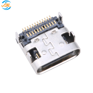 ขั้วต่อ USB 3.1 Type C ตัวเมีย แบบ 24 พิน สำหรับติดตั้งบนแผงวงจร (SMT/DIP) รุ่น <span class=keywords><strong>3.0</strong></span> พร้อมขาชาร์จสแตนเลส - Product Image 3