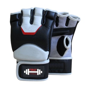Nuevos guantes de boxeo de cuero PU de moda para adultos de 6oz a 16oz tamaños profesionales para entrenamiento de MMA y Kick Boxing en gimnasios - Product Image 1