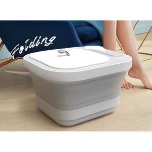 Suela de spa para baño de pies plegable, puntos de acupuntura, masaje de rodillo de pie con calefacción infrarroja cálida - Product Image 2