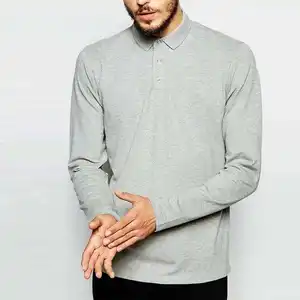 Fornecedores de roupas fábrica de Guangdong fazem o mais recente design de camisa polo para homens