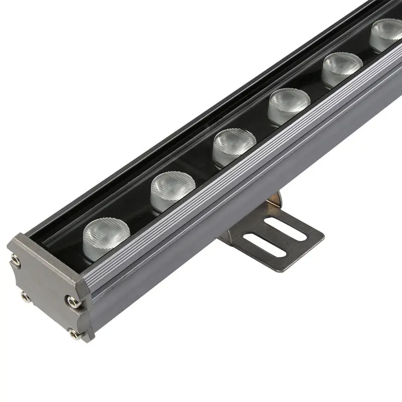 IP68 24V Außen außen gebäude magnetische Aluminium-LED-Leuchten Wand waschanlage Schienen leuchte verbin dbare lineare LED-Wand waschanlage