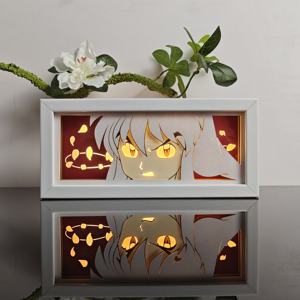 2025 vente chaude Anime boîte à lumière personnalisé <span class=keywords><strong>Sasuke</strong></span> Uchiha dessin animé conception rvb LED boîte à lumière chambre veilleuse décoration cadeau - Product Image 2