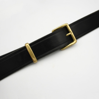 Boucle ardillon en laiton Cloxy 35mm pour ceinture ensemble de boucle de ceinture en cuir rétro en laiton boucle de ceinture en laiton massif 35mm avec gardien