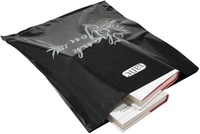 Sac en plastique à poignée PE-BD/PE-HD avec conception de logo imprimé personnalisé sac découpé sac à provisions pour l'emballage de vêtements/chaussures