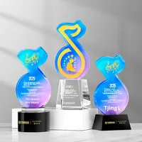 Trofi mikrofon musik emas kustom untuk menyanyi/pidato/kompetisi kafan, penghargaan siswa