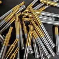 Punzón de Carburo de Tungsteno con Recubrimiento de Acero para Troquelado y Punzón Recto para Extrusión, Punzón de Precisión