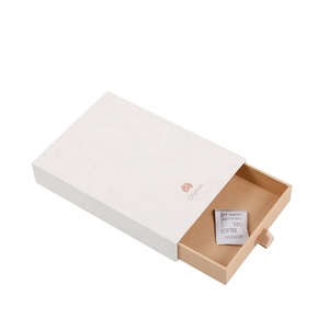 Boîtes cadeaux d'emballage uniques en carton avec impression personnalisée, avec glissière et plateau - Product Image 2