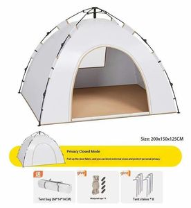 Oem Chất lượng cao 4 mùa 3-4 người Lều gia đình Windproof và không thấm nước ngay lập tức ngoài trời cắm trại lều làm bằng vải oxford - Product Image 6