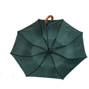 Parapluies personnalisés imprimés en couleur, design de luxe, parapluie pliant automatique coupe-vent, poignée en plastique portable, commande manuelle - Product Image 3