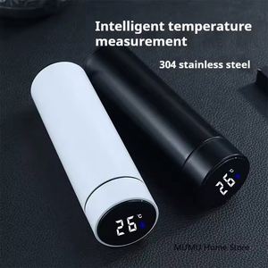 2026 Top Ranking Wholesale Custom Stainless Steel Thermo Led Temperature Display Vacuum Insulated <b>Smart</b> Water Bottle - Product Image 2