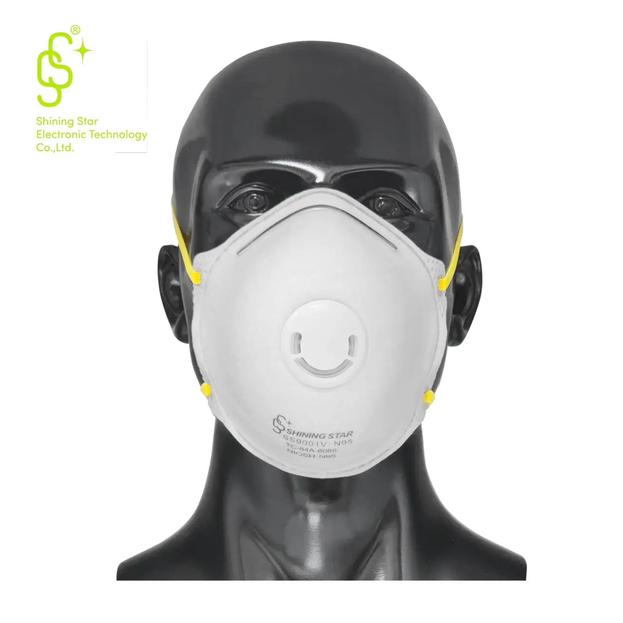 Masque n95 jetable de protection faciale masque anti-poussière masque anti-poussière avec filtre vente en gros