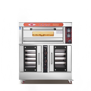 Kotak Fermentasi Listrik 10-laci Oven Gas 1 Dek Kontrol <span class=keywords><strong>Digital</strong></span> 10KW 30-500F Tombol Timer Peralatan Komersial - Product Image 5