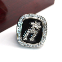 Bague de foot pour hommes, anneau plaqué or, bague en métal turc