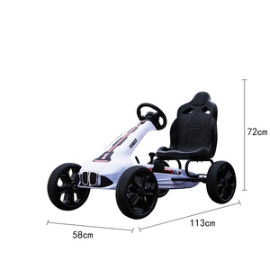 Pedal y rueda unisex para niños Go-Kart eléctrico EN71, juguete de plástico certificado para niños de 2 a 4 años, precio barato - Product Image 5