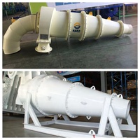 Équipement de séparation par hydrocyclone et cyclone en céramique d'alumine lourde, moyenne et haute, vente en gros OEM de l'usine SHANGPIN