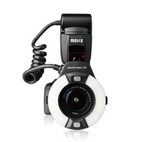 MEIKE MK-14EXT Flash annulaire E-TTL Macro LED pour Canon 550D 760D 750D 1100D pour Nikon D80 D300S D600 D700 D800