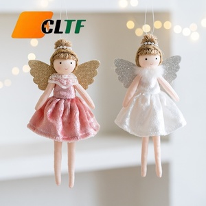 Widget Ángel Con Alas Colgantes Adorno Árbol De Navidad Colgante Signo