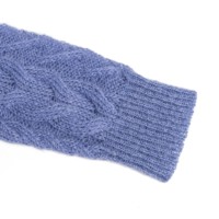 AiNear Vente en gros Logo personnalisé Design Oem & Odm Automne Pull en laine mohair tricoté au crochet à manches longues et col ras du cou pour hommes