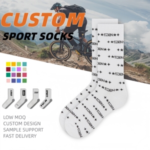 Direct Factory Custom Design Youth Odor Resistant Skin-Friendly <b>Long</b>-Lasting 82% Cotton Knitted Mid-Calf Sports <b>Socks</b> for Gym - Product Image 1