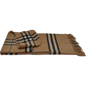 BLUE PHOENIX Men's Hoody Shawl 100% <strong>Wool</strong> Plaid Tartan Check Popular Cozy Soft Luxury Woven for Winter Warm <strong>Wrap</strong> - Product Image 2