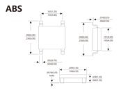 Redresseurs à récupération ultra rapide 0.8A 200V 600V 1000V série ABS UABS2 UABS6 UABS10 PT Diodes
