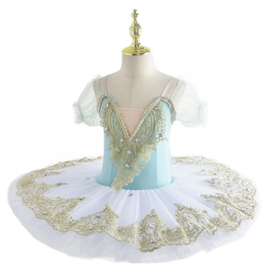 Blue Bird Professional Ballet <span class=keywords><strong>Tutu</strong></span> per bambino vestito da <span class=keywords><strong>Ballerina</strong></span> di pattinaggio artistico vestito da Performance tutù adulto cigno lago - Product Image 4