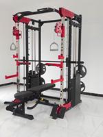 Machine Smith Commerciale Multifonctionnelle à Vendre : Équipement de Gym pour Entraînement Complet du Corps et Renforcement Musculaire