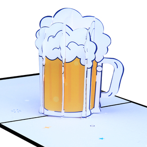 <span class=keywords><strong>Carte</strong></span> de vœux créative en papier creux imprimé en couleur, en trois dimensions, tasse <span class=keywords><strong>à</strong></span> bière, <span class=keywords><strong>fête</strong></span> <span class=keywords><strong>des</strong></span> <span class=keywords><strong>pères</strong></span>, <span class=keywords><strong>carte</strong></span> pop-up 3D, <span class=keywords><strong>carte</strong></span> de bénédiction - Product Image 5