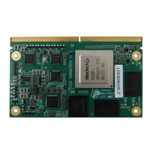 RK3588 prosesor 8GB RAM 8GB, Motherboard tertanam industri SMARC2.1 modul SATA USB antarmuka HDMI Desktop baru"