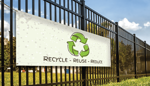 ป้ายไวนิลสั่งทำ พิมพ์สีเต็มรูปแบบ ตัวเลือกพิมพ์ด้านเดียวและสองด้าน ป้ายโฆษณาแขวนสำหรับใช้งานภายในและภายนอกอาคาร - Product Image 6