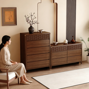 <span class=keywords><strong>Commode</strong></span> moderne en chêne à 5 tiroirs pour chambre à coucher, avec armoire de rangement polyvalente pour la maison, le bureau et l'entrepôt (vente en gros) - Product Image 4