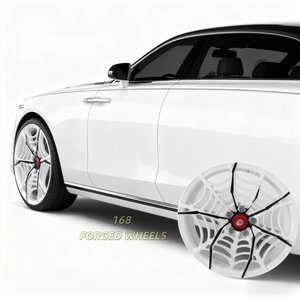 Cubo de rueda forjado personalizado en forma de araña 168, grupo de ruedas Hre de aleación de aluminio para Pagani Zonda HP Barchetta Utopia - Product Image 5