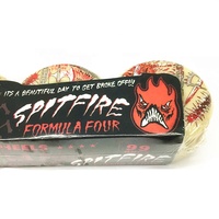 Roues de skateboard professionnelles Spitfire de haute qualité, 4 pièces par ensemble, F4 53mm 99DURO, en polyuréthane plastique, alésage 22mm, 0 rainures
