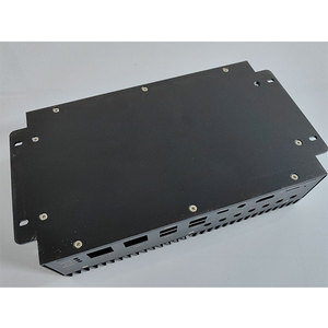 מארז מיני מחשב תעשייתי מאלומיניום, אספקה ישירה מהמפעל, OEM ODM, 170*170 מ\\\"מ, מיני <span class=keywords><strong>ITX</strong></span>, עם חלון צד. - Product Image 6