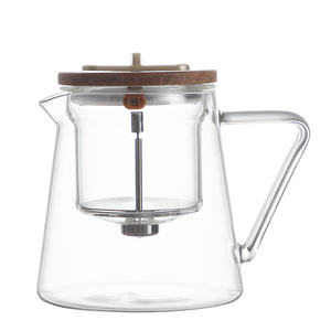 Tetera de cristal mágica de brujería creativa de 20oz, Infusor de té de cristal suelto desmontable, juegos de té y café de té de hojas - Product Image 1